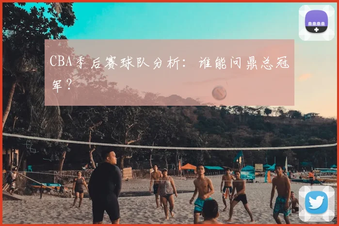CBA季后赛球队分析：谁能问鼎总冠军？